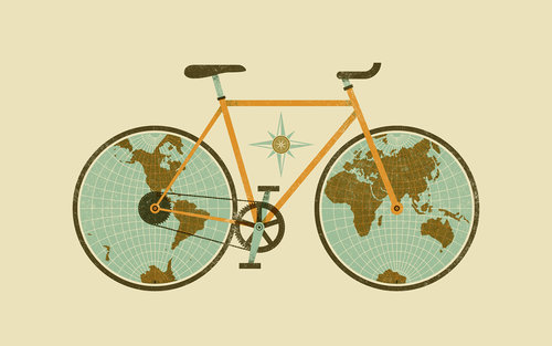 Traveling Bike by Jude Landry Traveling Bike by Jude Landry