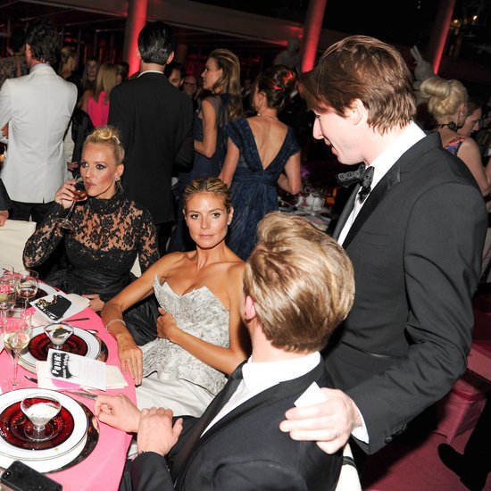 Heidi Klum made friends over dinner at the Met Gala in NYC.
Source: Billy Farrell/BFANYC.com
Heidi Klum made friends over dinner at the Met Gala in NYC.
Source: Billy Farrell/BFANYC.com