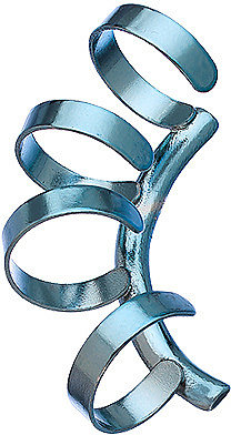 Luv AJ Blue Ear Cuff