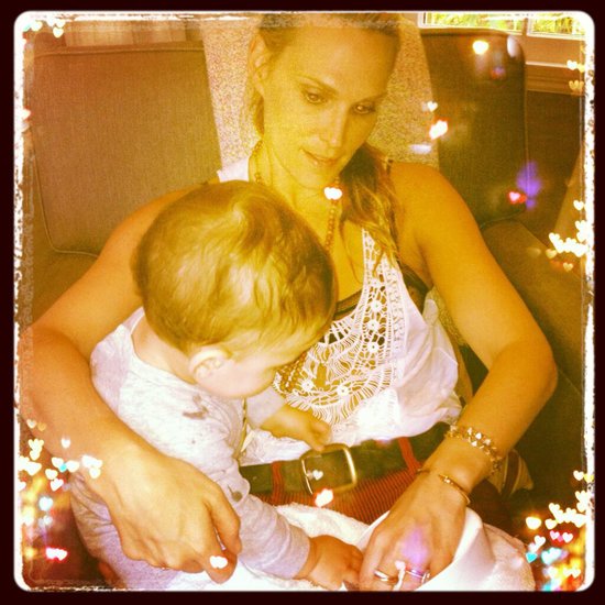Brooks Stuber found mom Molly Sims's belt fascinating!
Source: Twitter user MollyBSims
Brooks Stuber found mom Molly Sims's belt fascinating!
Source: Twitter user MollyBSims