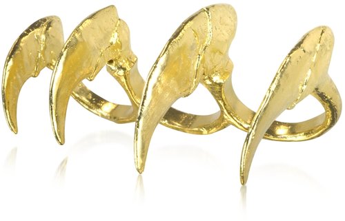 Bjorg Howling at the Moon - Knuckle Claw Ring