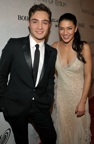 Ed Westwick and Jessica Szohr Ed Westwick and Jessica Szohr