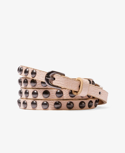 FOREVER 21 Studded Skinny Belt