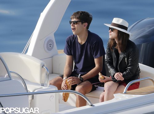 Keira Knightley and James Righton shared a baguette.
Keira Knightley and James Righton shared a baguette.