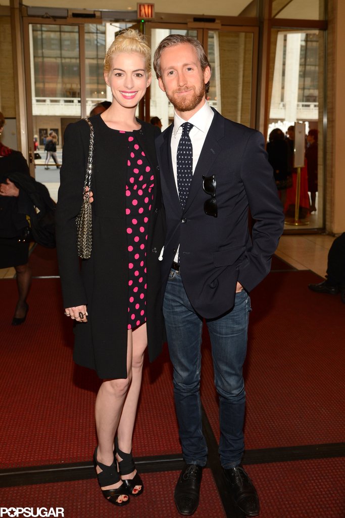 Anne Hathaway and Adam Shulman celebrated An Evening Celebrating Lincoln Center. Anne Hathaway and Adam Shulman celebrated An Evening Celebrating Lincoln Center.