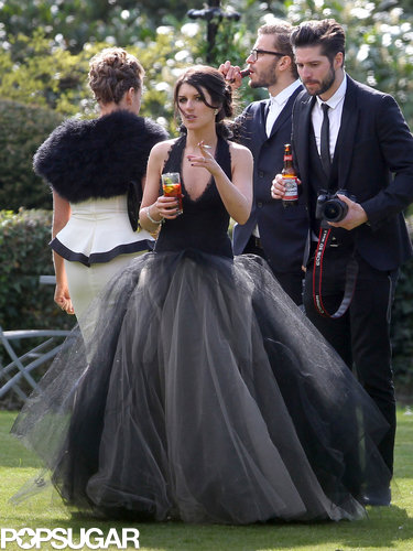 Shenae Grimes Marries — in a Black Dress! Shenae Grimes Marries — in a Black Dress!