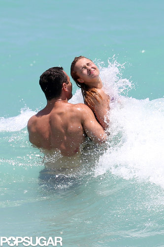 Hayden Busts Out Her Bikini For a Dip With Wladimir Hayden Busts Out Her Bikini For a Dip With Wladimir