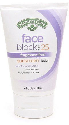 Nature's Gate Face Block Sunscreen SPF25