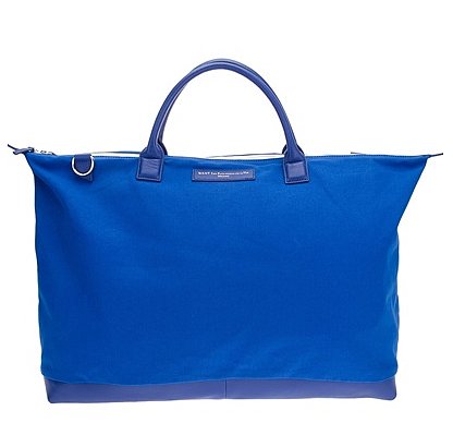 The bright blue hue on this Want Les Essentiels tote ($428) is the perfect way to add electric edge to your weekend getaway.
The bright blue hue on this Want Les Essentiels tote ($428) is the perfect way to add electric edge to your weekend getaway.