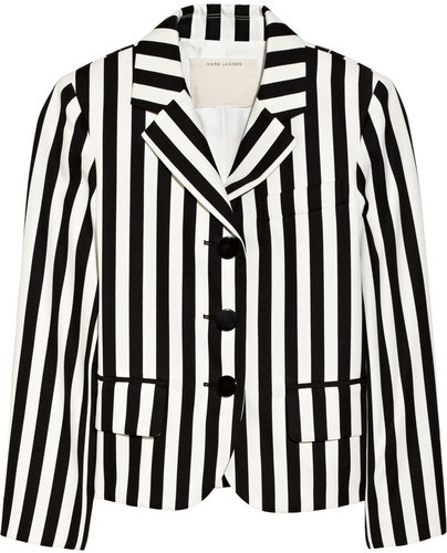 Marc Jacobs Striped twill blazer