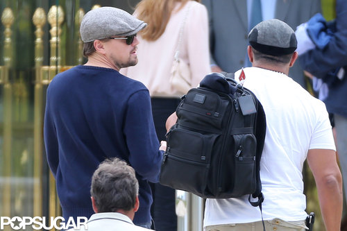 Leonardo DiCaprio landed in Nice, France, on Tuesday for the Cannes Film Festival.
Leonardo DiCaprio landed in Nice, France, on Tuesday for the Cannes Film Festival.