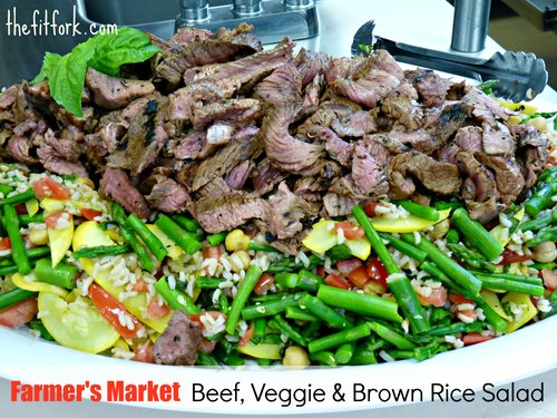 Farmer's Market Veggie & Beef Salad