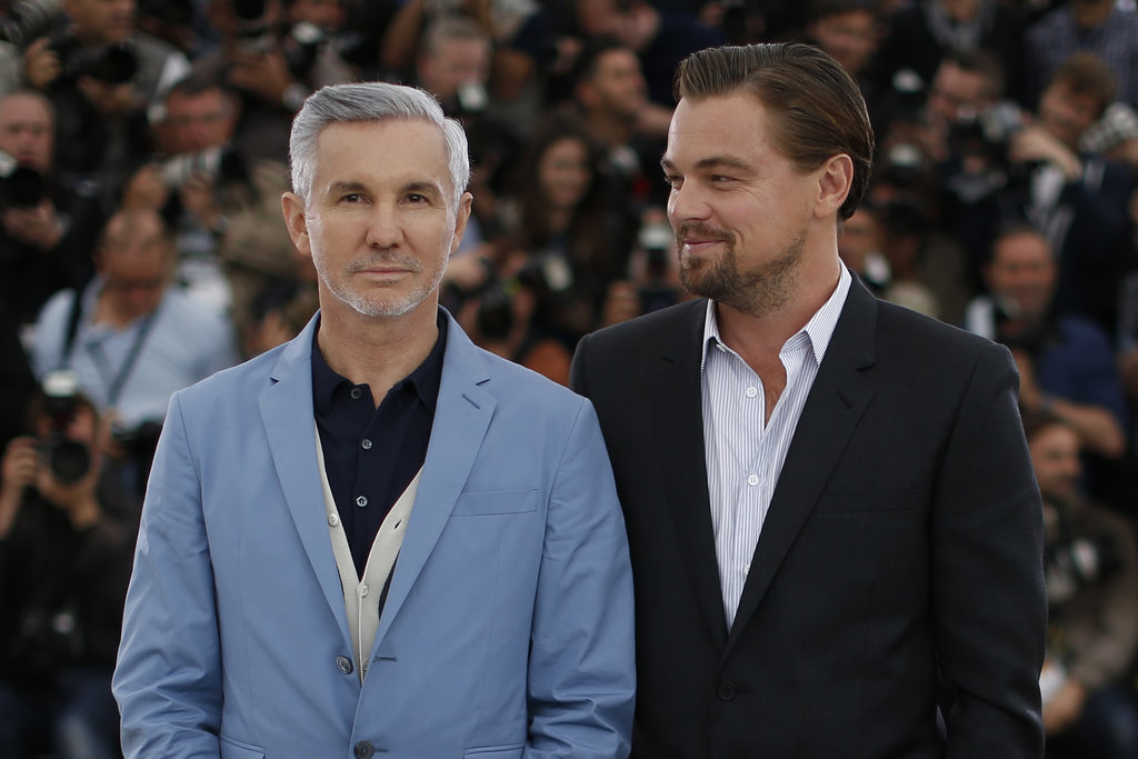 Leonardo DiCaprio and Baz Luhrmann faced the cameras at a photocall for The Great Gatsby.
Leonardo DiCaprio and Baz Luhrmann faced the cameras at a photocall for The Great Gatsby.
