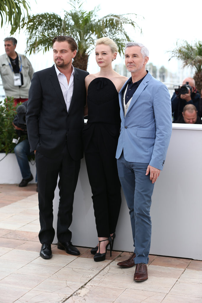 Leonardo DiCaprio and Carey Mulligan joined director Baz Luhrmann for a photocall for The Great Gatsby.
Leonardo DiCaprio and Carey Mulligan joined director Baz Luhrmann for a photocall for The Great Gatsby.
