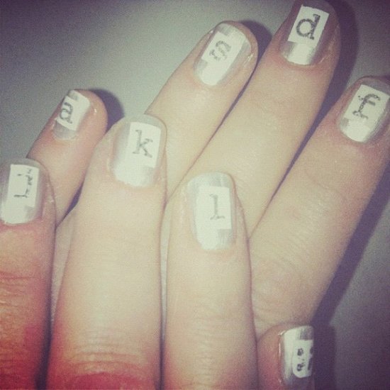 As a songwriter, Zooey decided to honor her fellow wordsmiths with this alphabet stencil design.
Source: Instagram user ZooeyDeschanel
As a songwriter, Zooey decided to honor her fellow wordsmiths with this alphabet stencil design.
Source: Instagram user ZooeyDeschanel