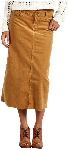 !iT Denim - Midi Skirt Corduroy (VS Cognac) - Apparel