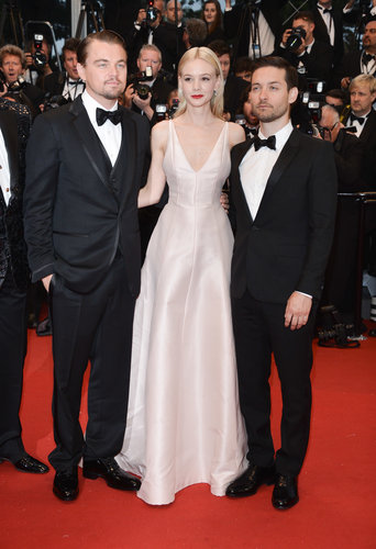 At The Great Gatsby premiere at the Cannes Film Festival, Carey Mulligan was donned a pale pink Dior gown with a plunging neckline.
At The Great Gatsby premiere at the Cannes Film Festival, Carey Mulligan was donned a pale pink Dior gown with a plunging neckline.