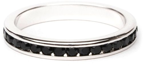Black Crystal Ring