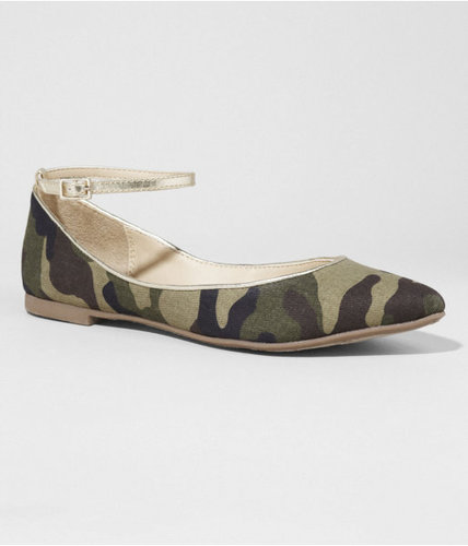 Pointed Toe Ankle Strap Flat
