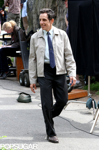 A Special Love Interest Sneaks Onto Ben Stiller's Set A Special Love Interest Sneaks Onto Ben Stiller's Set