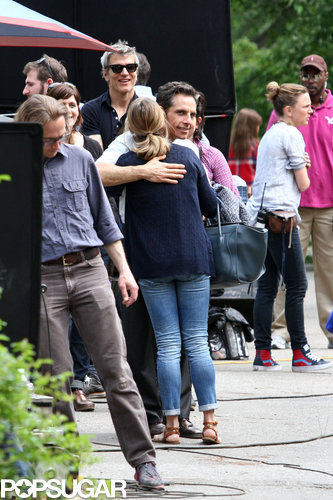 A Special Love Interest Sneaks Onto Ben Stiller's Set A Special Love Interest Sneaks Onto Ben Stiller's Set