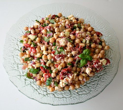 Ten-Minute Chickpea Salad