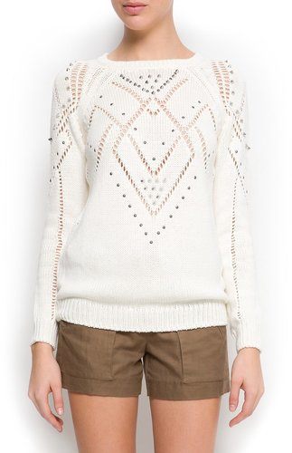 Studded sweater