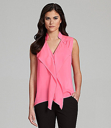 Gianni Bini Flora Ruffle Blouse
