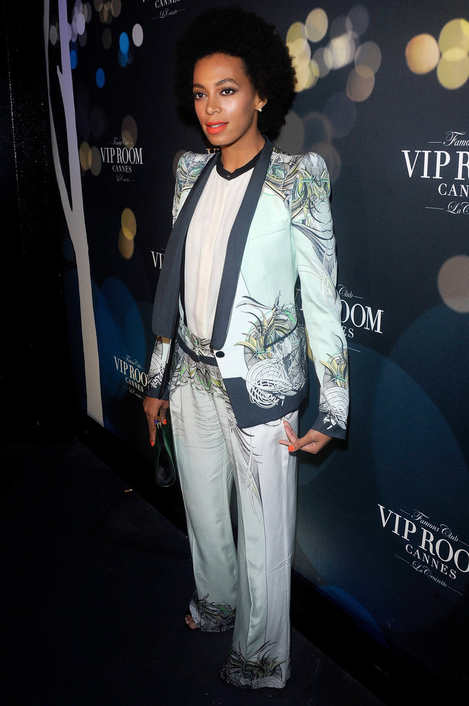 Solange Knowles attended Belvedere's party at the VIP Room to catch a DJ set by Rev Run and DJ Ruckus.
Solange Knowles attended Belvedere's party at the VIP Room to catch a DJ set by Rev Run and DJ Ruckus.