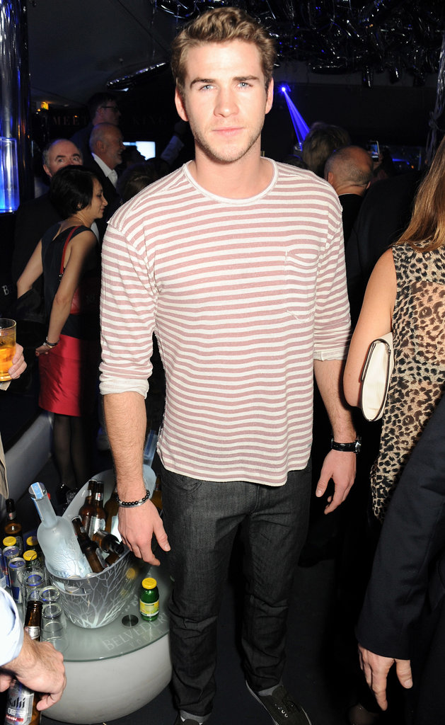 Liam Hemsworth brought his friends to Belvedere's party at the VIP Room to catch a DJ set by Rev Run and DJ Ruckus.
Liam Hemsworth brought his friends to Belvedere's party at the VIP Room to catch a DJ set by Rev Run and DJ Ruckus.