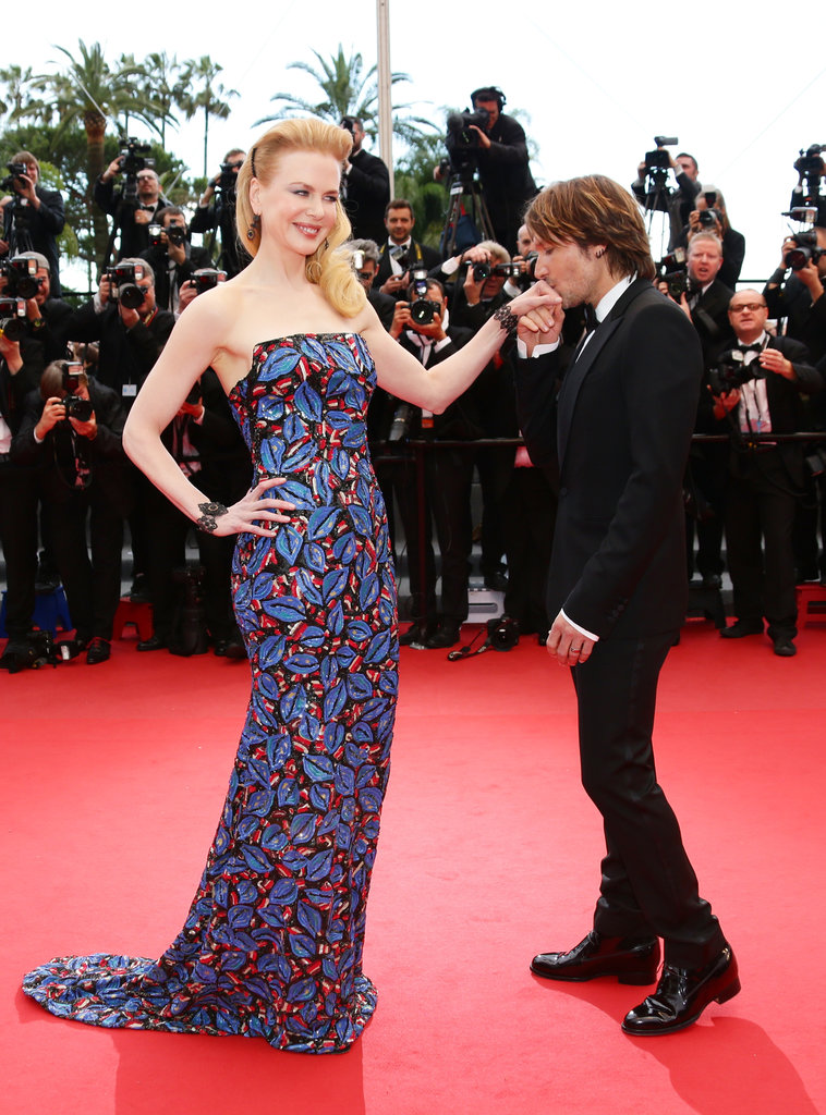 Keith Urban swept Nicole Kidman off her feet at the Cannes Film Festival premiere of Inside Llewyn Davis on Sunday.
Keith Urban swept Nicole Kidman off her feet at the Cannes Film Festival premiere of Inside Llewyn Davis on Sunday.