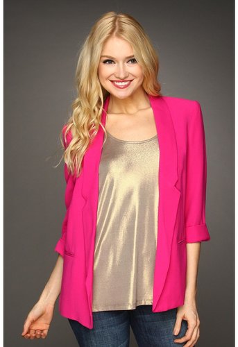 French Connection - Connie Color Blazer (Ibiza Pink) - Apparel