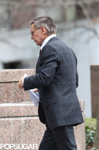 One of the film's first reported guest stars, Harrison Ford, showed up on the set.
One of the film's first reported guest stars, Harrison Ford, showed up on the set.