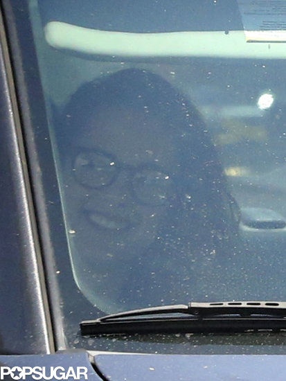 Kristen Stewart smiled despite her split from Robert Pattinson.
Kristen Stewart smiled despite her split from Robert Pattinson.