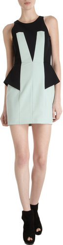 Mason by Michelle Mason Peplum Tank Dress