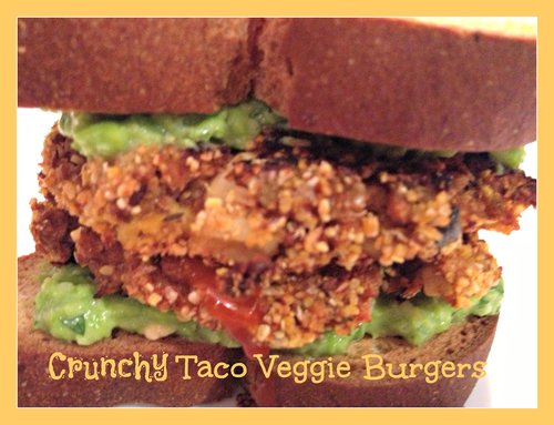 Crunchy Taco Veggie Burger
