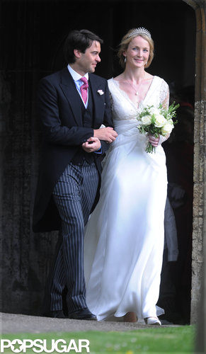 Kate Middleton Gets Swept Away at a Friend's Windy Wedding Kate Middleton Gets Swept Away at a Friend's Windy Wedding