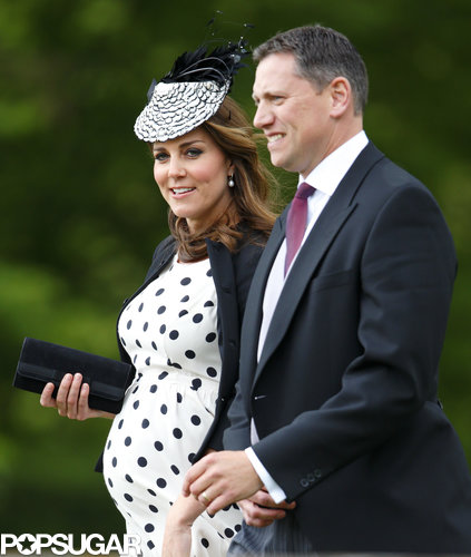 Kate Middleton Gets Swept Away at a Friend's Windy Wedding Kate Middleton Gets Swept Away at a Friend's Windy Wedding