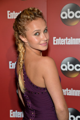 Who says curly girls can't wear braids? Hayden Panettiere proved that kinky curls can add serious attitude to your braided style.
Who says curly girls can't wear braids? Hayden Panettiere proved that kinky curls can add serious attitude to your braided style.