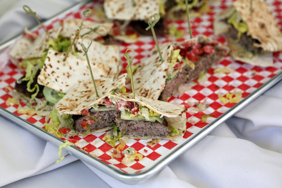 Indian Lamb Burger Indian Lamb Burger