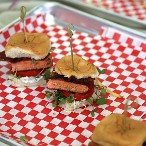 Smoky Sweet Salmon Sliders Smoky Sweet Salmon Sliders