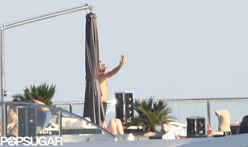 Leo Lounges Shirtless on a Yacht Surrounded By Ladies Leo Lounges Shirtless on a Yacht Surrounded By Ladies