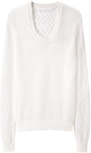 Thakoon Addition / Crochet Pullover