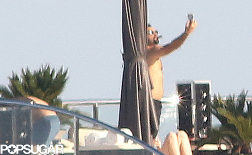 Leonardo DiCaprio went shirtless to party on a yacht in Cannes.
Leonardo DiCaprio went shirtless to party on a yacht in Cannes.