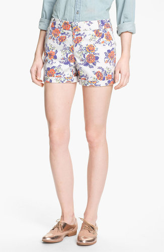 Caslon Clean Front Five-Inch Shorts