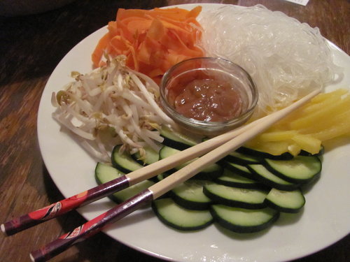 Deconstructed Spring Roll