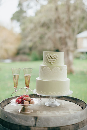 Hearts and lace — does it get any girlier than that? We love the sweet touch this cake adds to the reception.
Photo by Eon Images via Style Me Pretty
Hearts and lace — does it get any girlier than that? We love the sweet touch this cake adds to the reception.
Photo by Eon Images via Style Me Pretty
