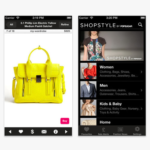 ShopStyle Mobile App | Best Shopping Phone Apps