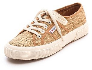Superga Cotu Raffia Sneakers