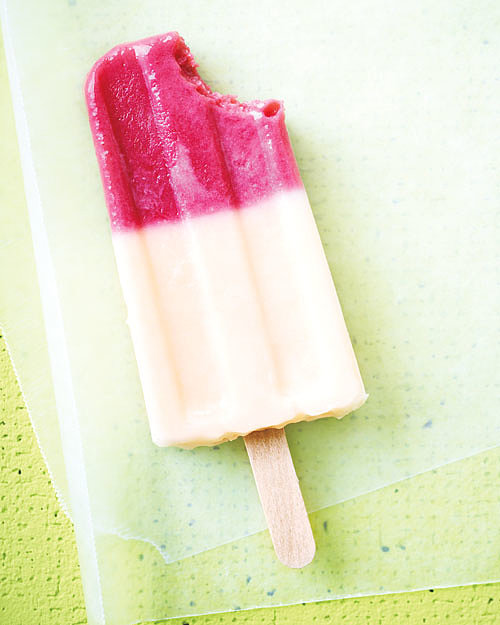 Melon Berry Ice Pops Melon Berry Ice Pops